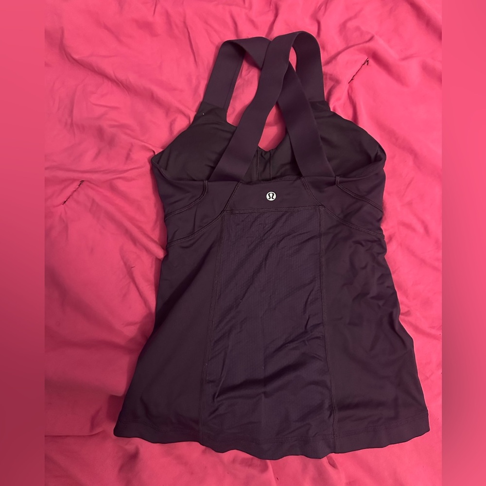 Lululemon Athletica Deep Purple Tank Top - Picture 2 of 3